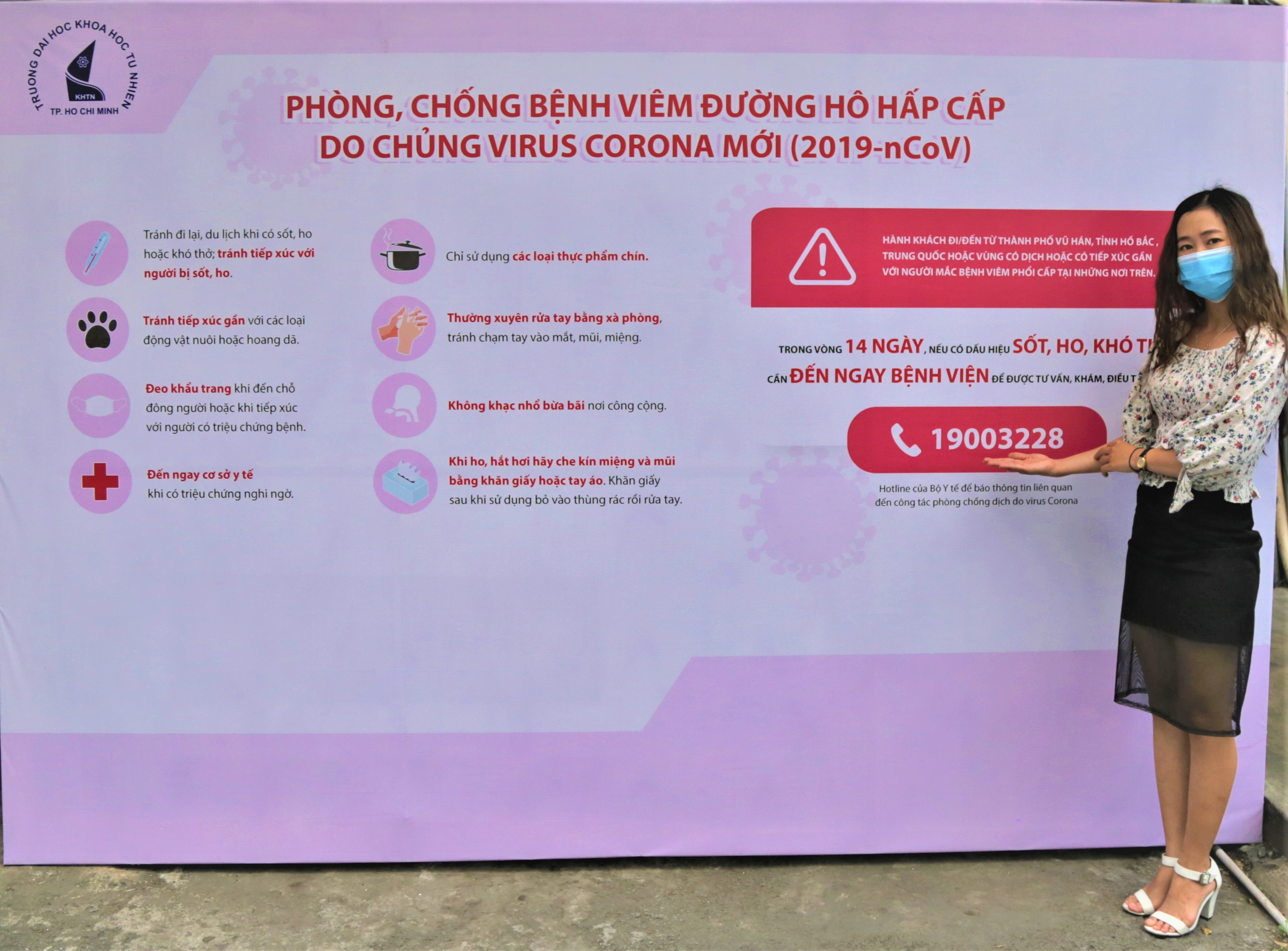 Chung tay phòng, chống dịch bệnh viêm đường hô hấp cấp từ chủng Virus Corona