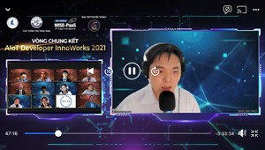 Đội thi QQUEUE – Khoa Công nghệ Thông tin giành ngôi vị quán quân tại cuộc thi “AIoT Developer InnoWorks 2021”.