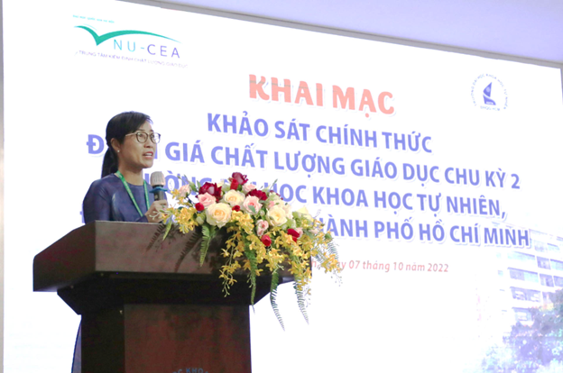 KHAI MẠC KHẢO SÁT CHÍNH THỨC ĐÁNH GIÁ CHẤT LƯỢNG CHU KỲ 2 TRƯỜNG ĐẠI HỌC KHOA HỌC TỰ NHIÊN, ĐHQG-HCM