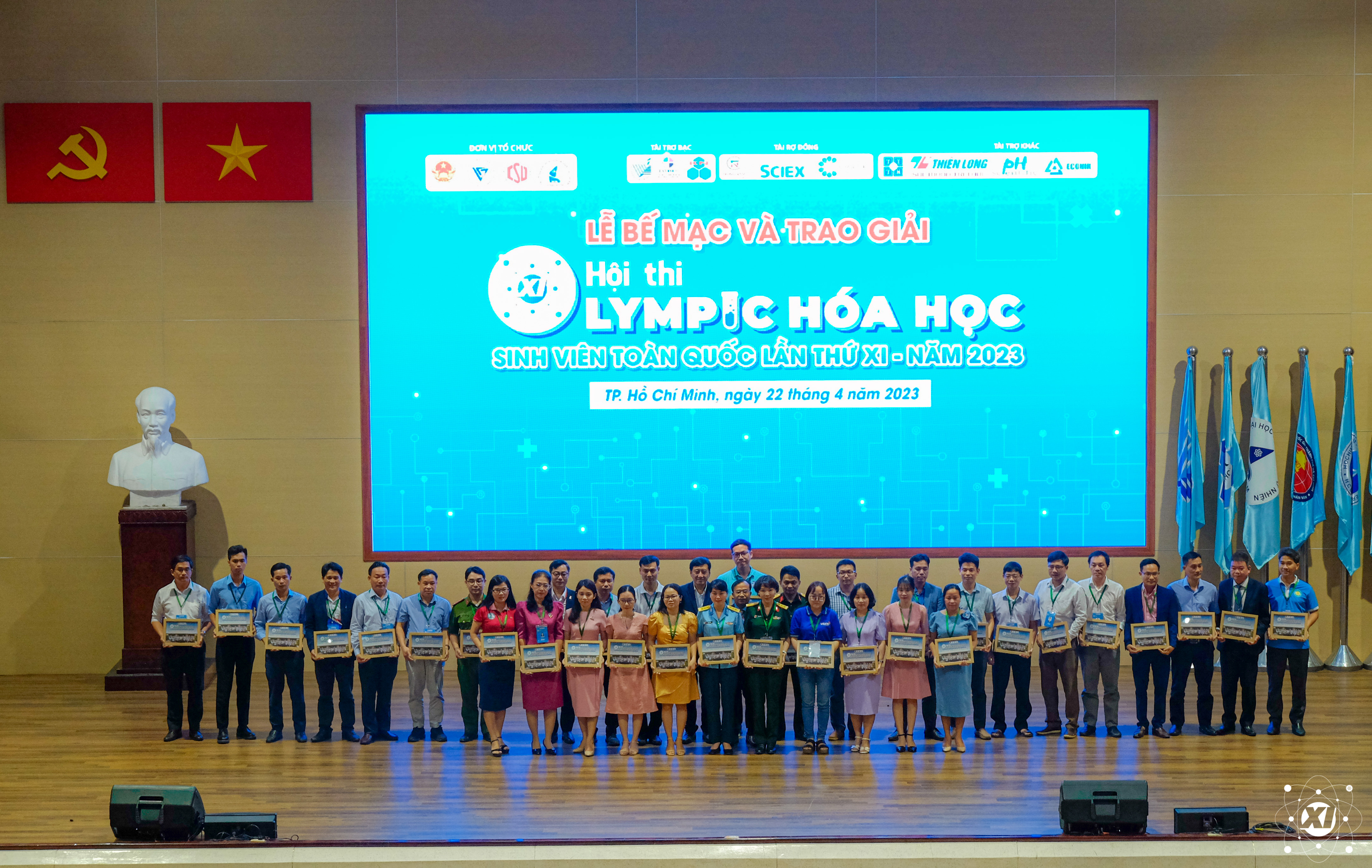 TRƯỜNG ĐH KHOA HỌC TỰ NHIÊN ĐĂNG CAI TỔ CHỨC THÀNH CÔNG OLYMPIC HÓA HỌC SINH VIÊN TOÀN QUỐC