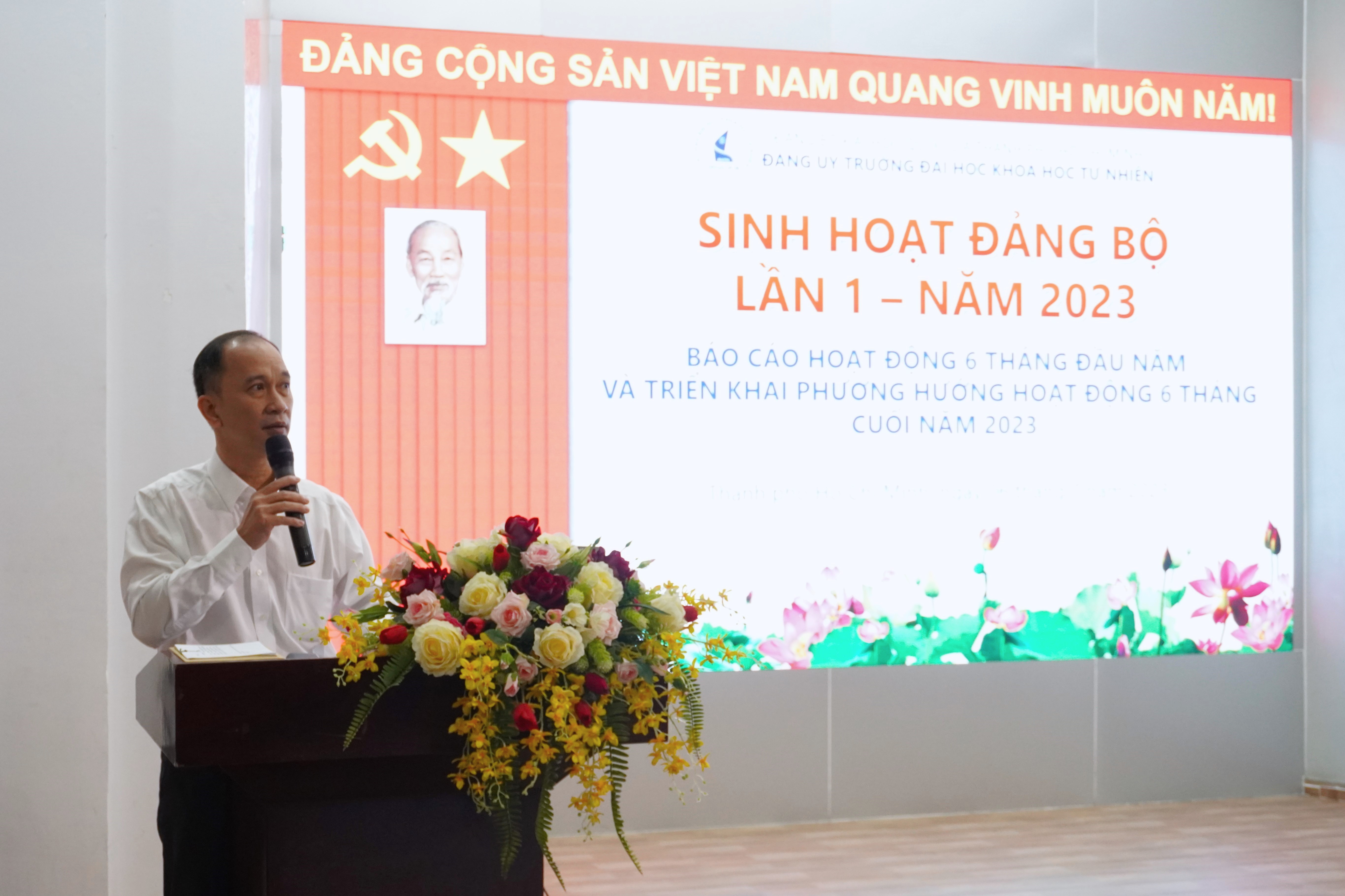 SINH HOẠT ĐẢNG BỘ LẦN I – NĂM 2023